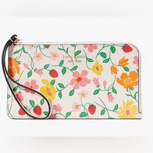 NWT Kate Spade Lucy Garden Wristlet